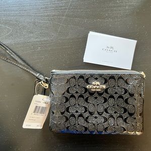 Coach wristlet bag